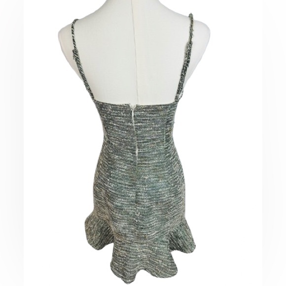 Lovers + Friends Textured Tweed Mini Dress Size XS - Picture 3 of 6